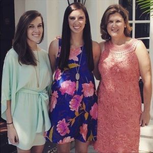 Mint green bat sleeve dress